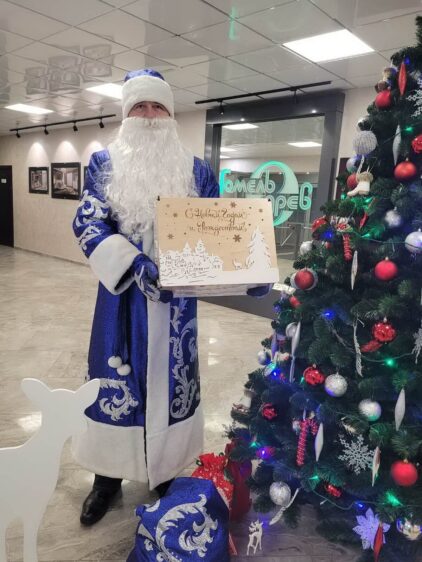 «Новогодние огни Новобелицы»