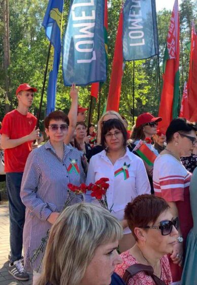 Представители коллектива ОАО"Гомельдрев"