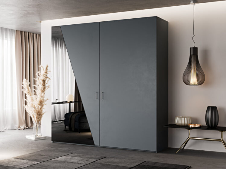 черный цвет в интерьере