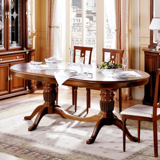 Овальный стол