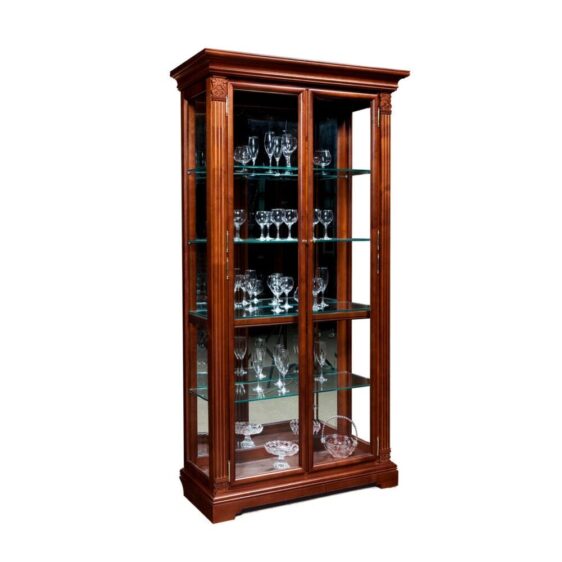 Шкафы-витрины из дерева